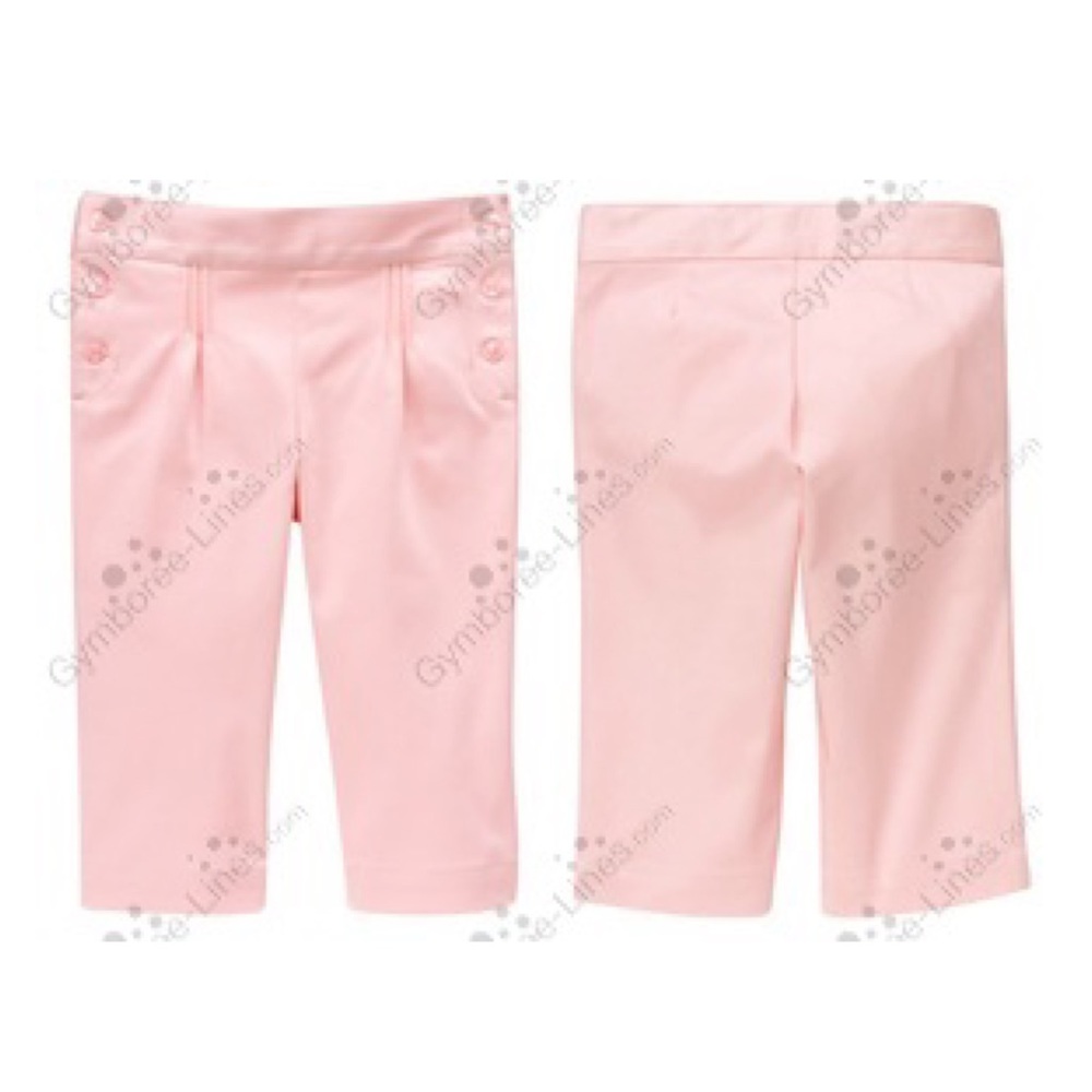 Janie And Jack Pintucked Crop Pant